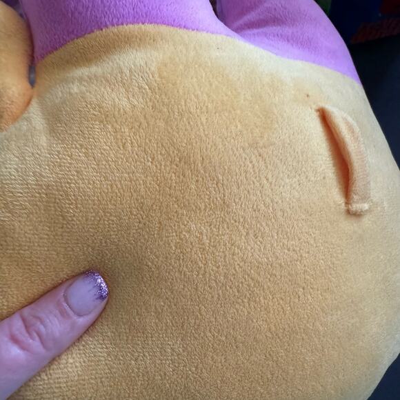 Muppet Babies Miss Piggy Pillow Face 12" Disney Original Tags Removed - Picture 6 of 6